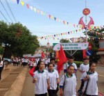 Lộc Ninh: Mittinh diễu hành hưởng ứng tuần lễ Quốc gia nước sạch và vệ sinh môi trường, phát động phong trào trồng cây đời đời nhớ ơn Bác hồ năm 2016