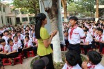 Hơn 800 em học sinh THCS tại thị xã Đồng Xoài được tư vấn về phòng, chống xâm hại tình dục.