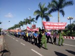 Bù Đốp: Hơn 200 đoàn viên, thanh niên tham gia Lễ mít tinh, diễu hành Ngày toàn dân phòng chống ma túy