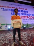Học sinh trường THPT Hùng Vương đoạt giải Nhất toàn Quốc cuộc thi “An toàn giao thông cho nụ cười ngày mai”